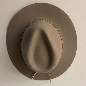 Brixton Tan Fedora Hat